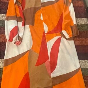 Colorful Abstract Women's Dress